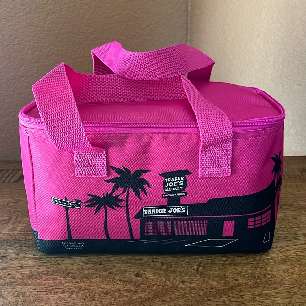 Trader Joe’s mini insulated bag - pink